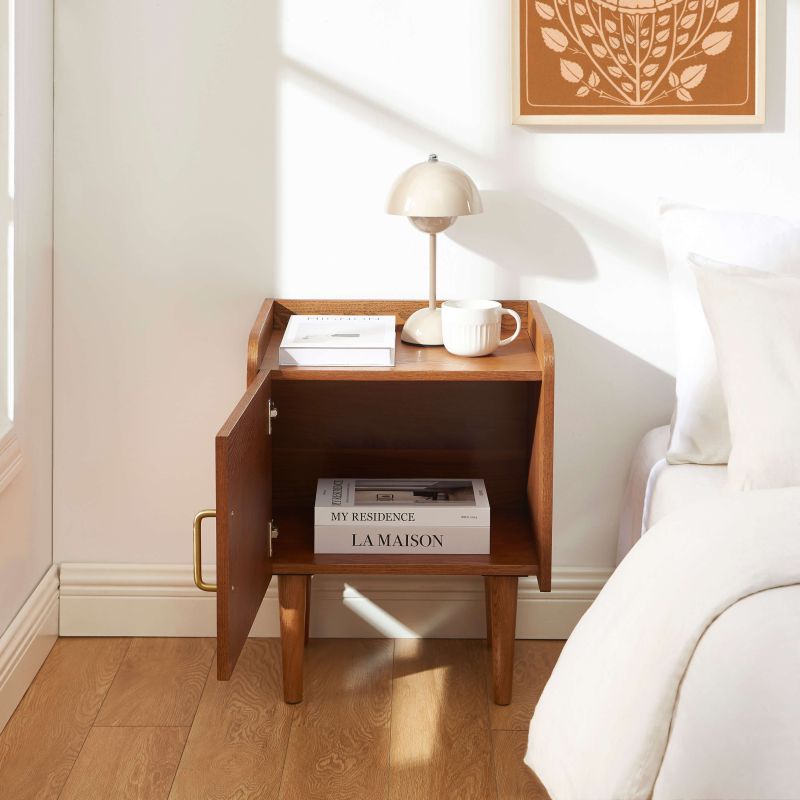 Table de chevet TWIGGY placage frêne