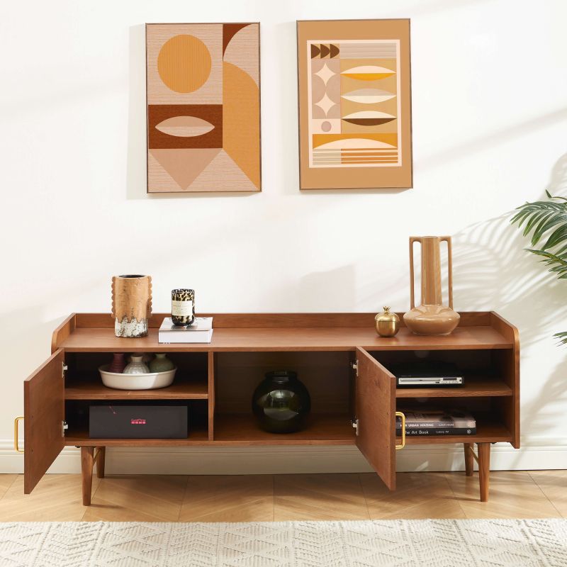 Meuble TV TWIGGY placage frêne 150cm