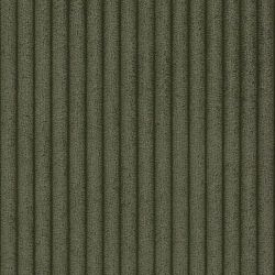 Canapé panoramique fixe NUNA 7 places chaise droite velours côtelé vert