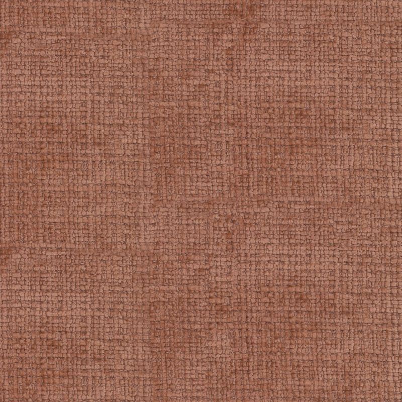 Canapé panoramique fixe NUNA 7 places chaise gauche tissu terracotta