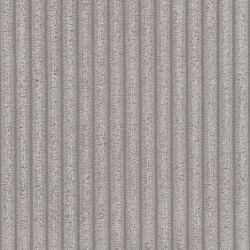 Canapé panoramique fixe NUNA 7 places chaise gauche velours côtelé gris