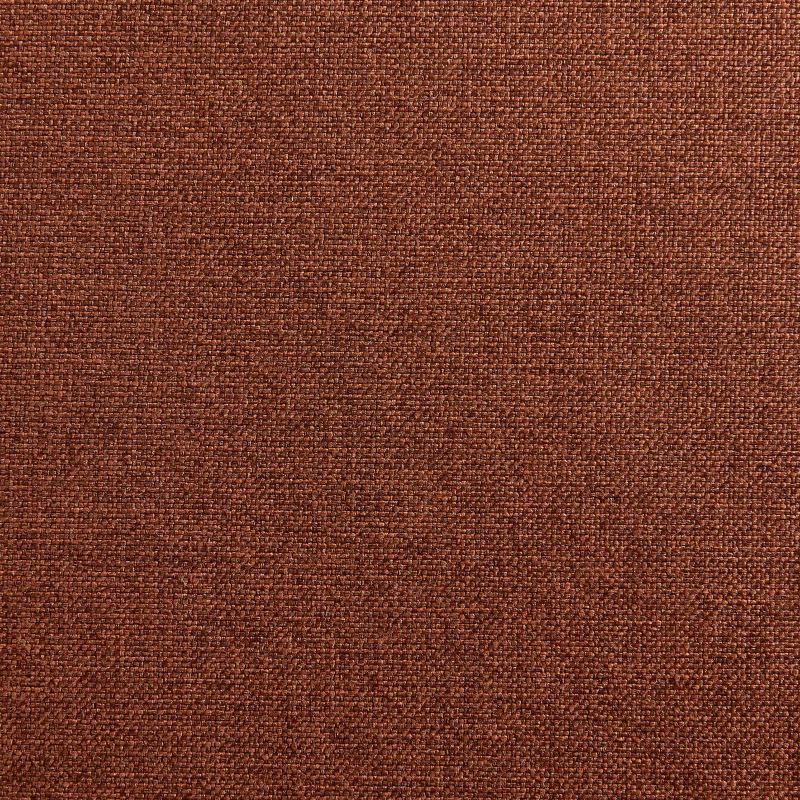 Ensemble repas table extensible ORACLE placage chêne et lot de 2 chaises NOA tissu terracotta