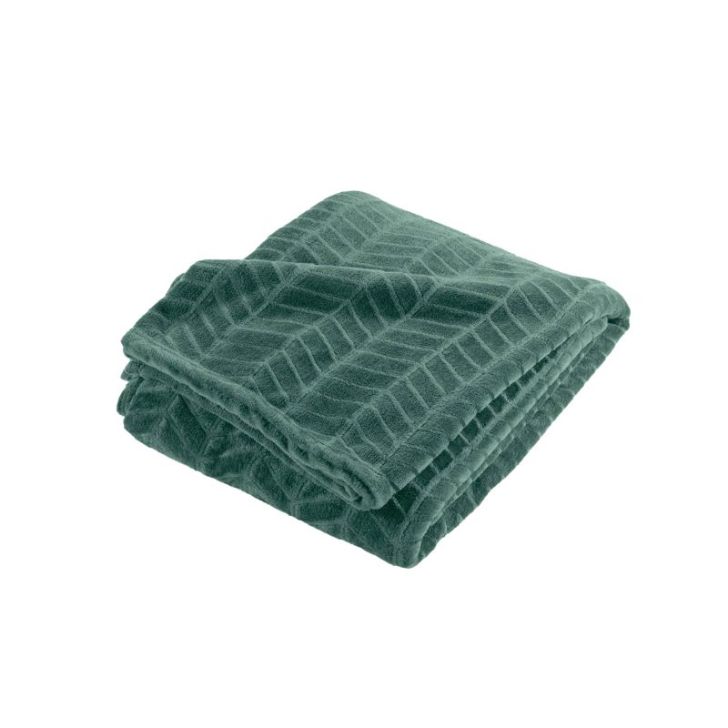 Plaid doux SAJY cèdre 180x220 cm