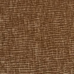 Canapé droit fixe NIKKI 2 places velours texturé marron