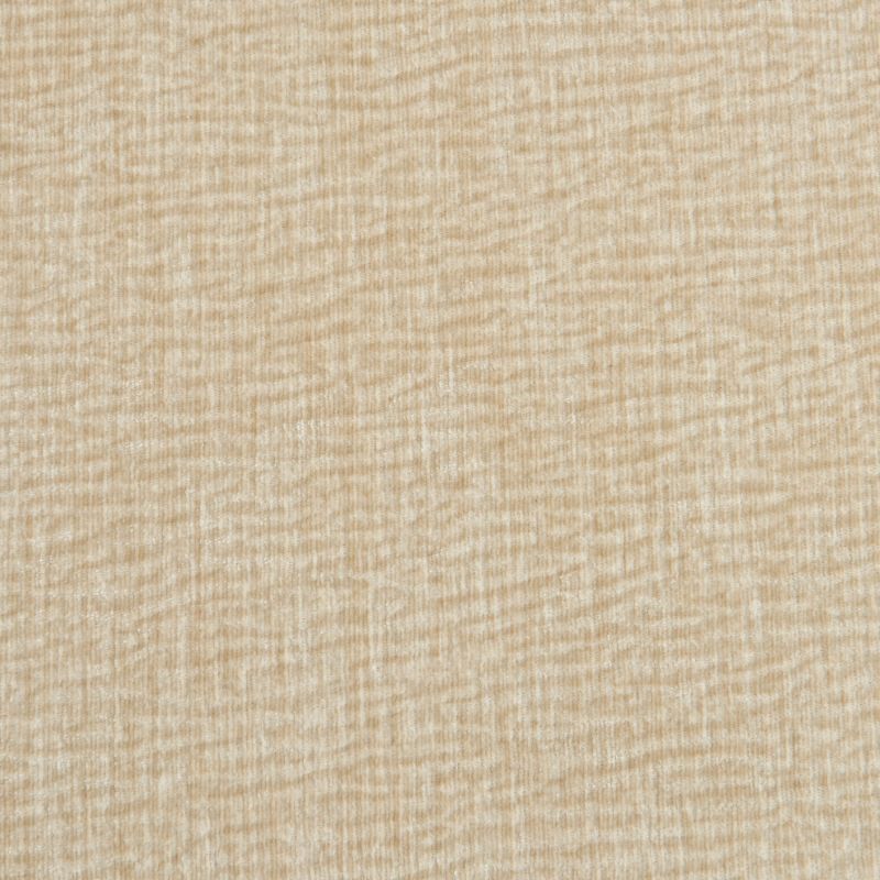 Canapé droit fixe NIKKI 3 places velours texturé beige