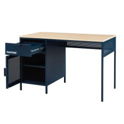 Bureau PANTONEmétal bleu nuit120cm