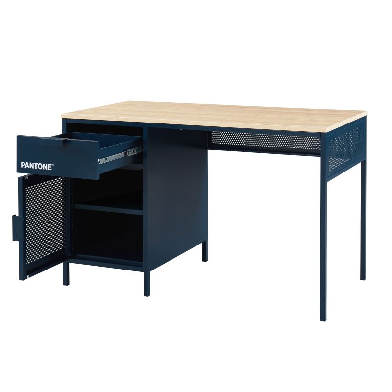 Bureau PANTONEmétal bleu nuit120cm
