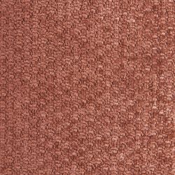 Ensemble canapés droits fixes 3+2 MATILDA tissu chenille rouge brique