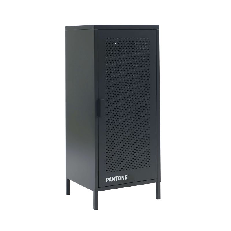 Caisson de bureau PANTONE métal gris anthracite h105cm