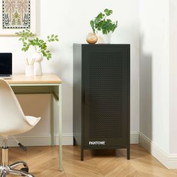 Caisson de bureau PANTONE métal gris anthracite h105cm