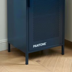 Caisson de bureau PANTONE métal bleu nuit h105cm