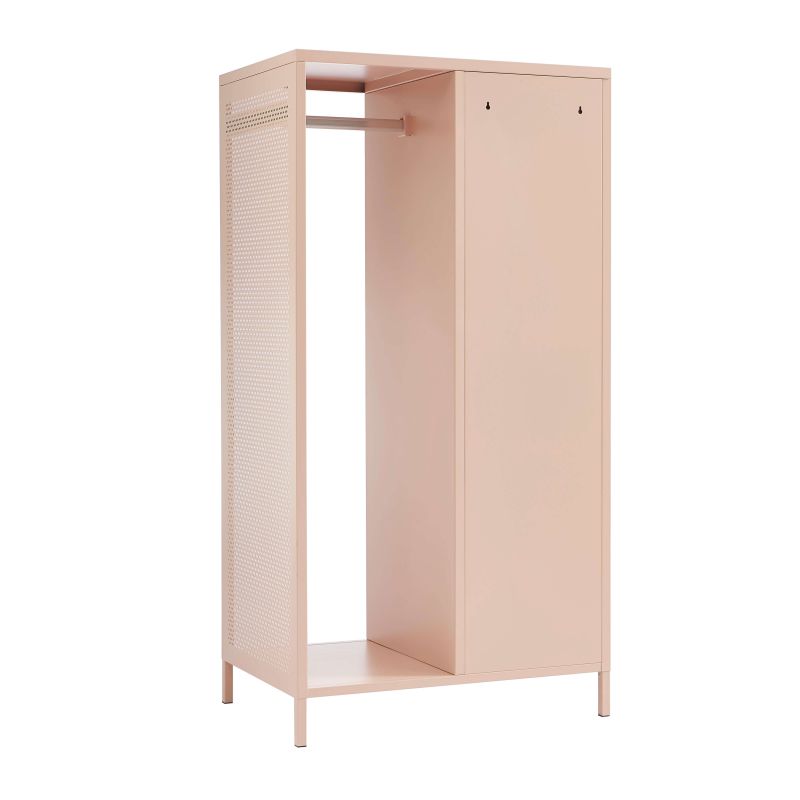 Vestiaire PANTONE métal rose blush avec penderie h145cm