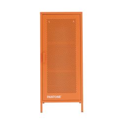 Caisson de bureau PANTONE métal orange h105cm