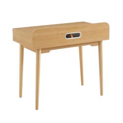 Bureau enfant NILA effet chêne 90cm