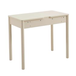 Bureau enfant CELIA beige 1 tiroir 90cm