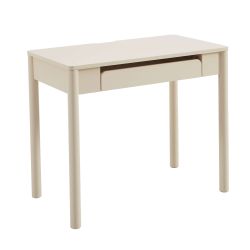 Bureau enfant CELIA beige 1 tiroir 90cm