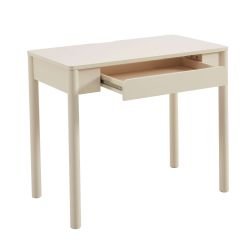 Bureau enfant CELIA beige 1 tiroir 90cm
