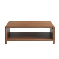 Table basse UTICA effet noyer