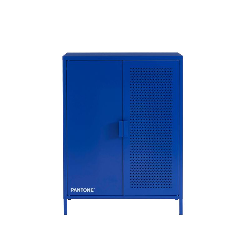 Buffet PANTONE métal bleu électrique h100cm