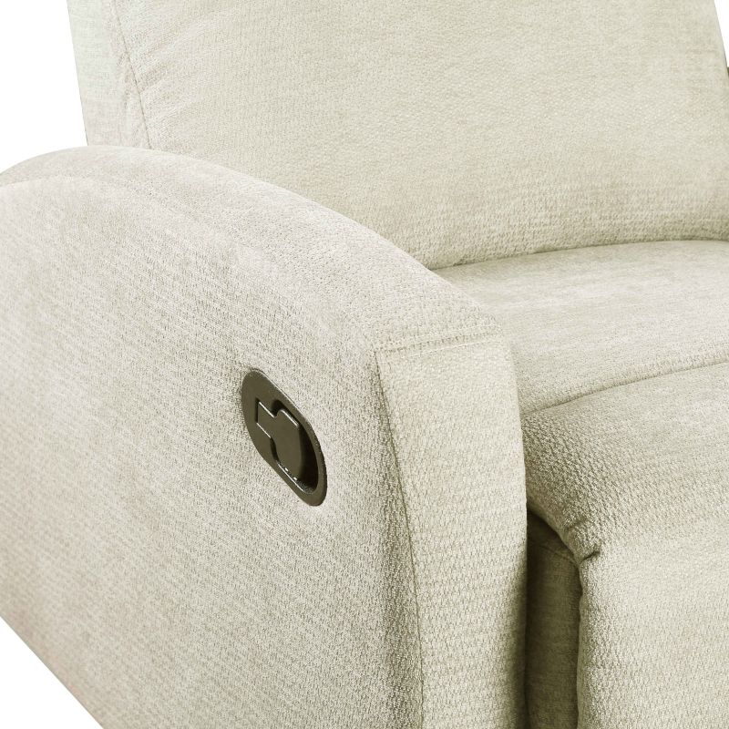 Fauteuil relax manuel ANTARES 1 place tissu beige