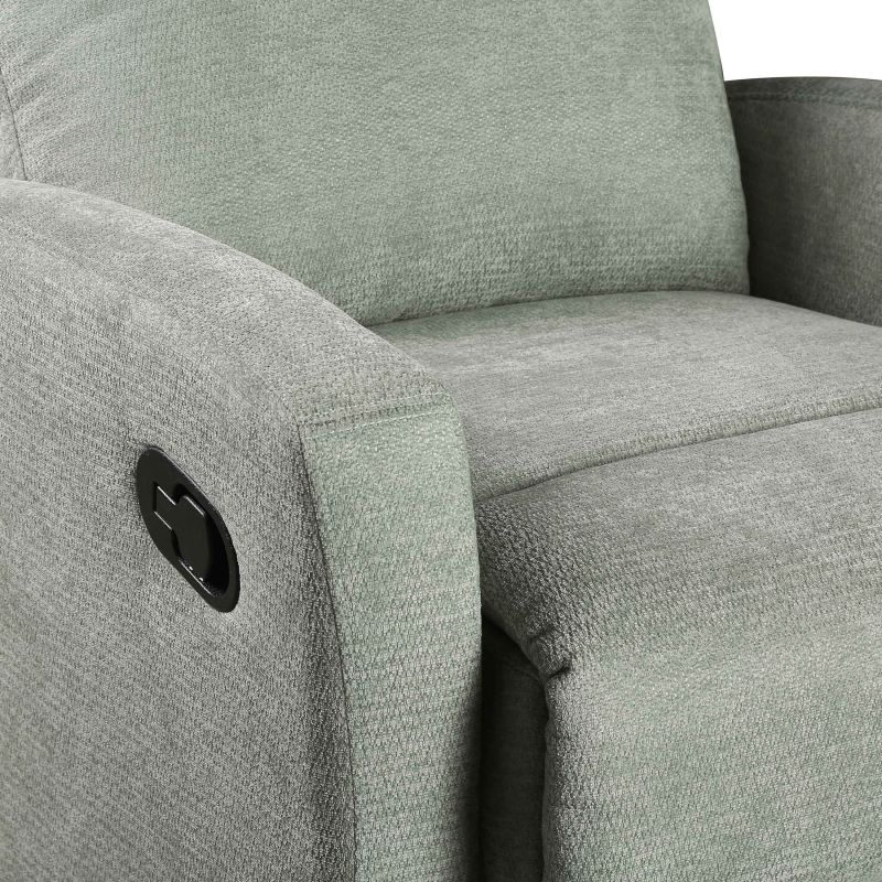 Fauteuil relax manuel ANTARES 1 place tissu vert