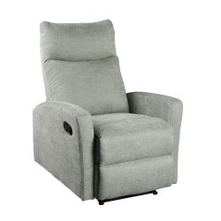 Fauteuil relax manuel ANTARES 1 place tissu vert