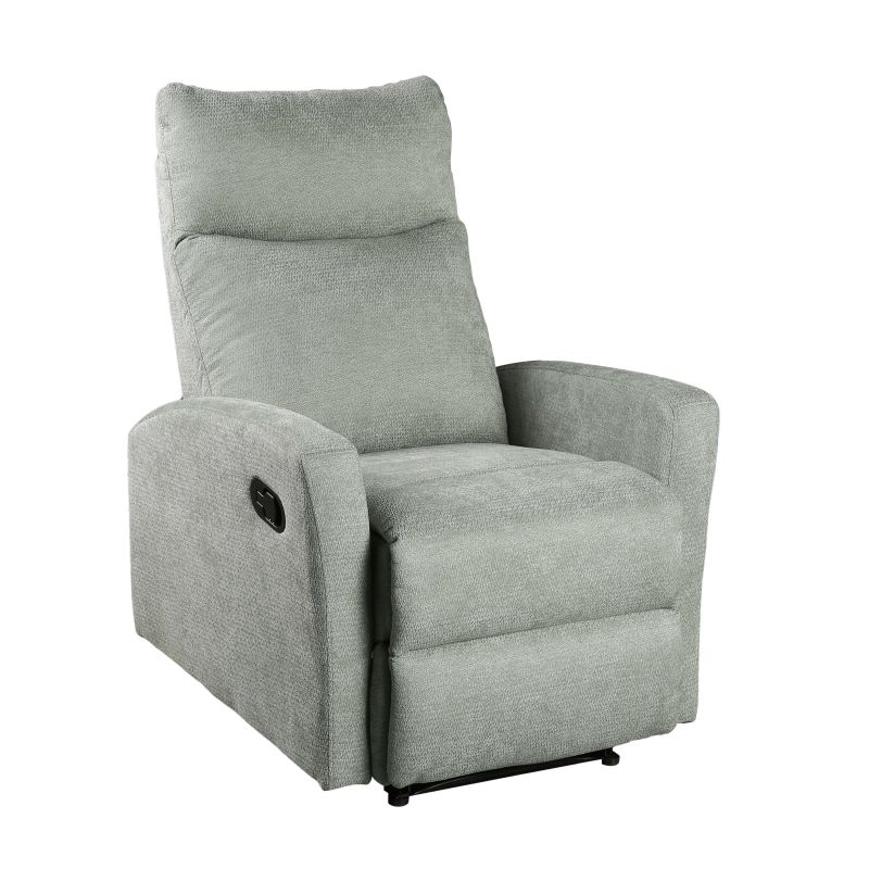 Fauteuil relax manuel ANTARES 1 place tissu vert