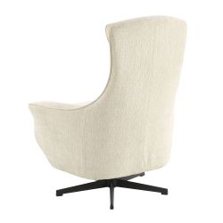Fauteuil relax électrique rotatif COCHYRE 1 place tissu beige