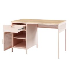 Bureau PANTONEmétal rose blush 120cm