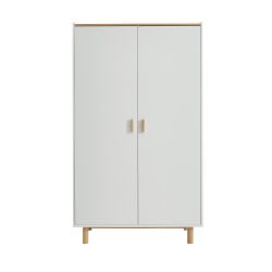 Armoire enfant AURA blanc 2 portes