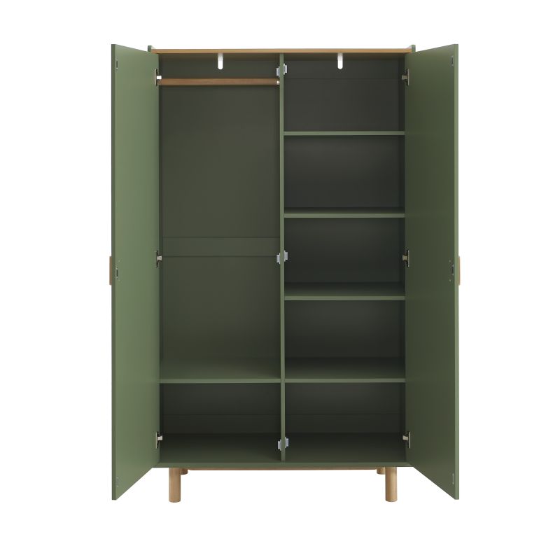 Armoire enfant AURA vert 2 portes
