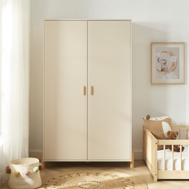 Armoire enfant ILIO beige 2 portes