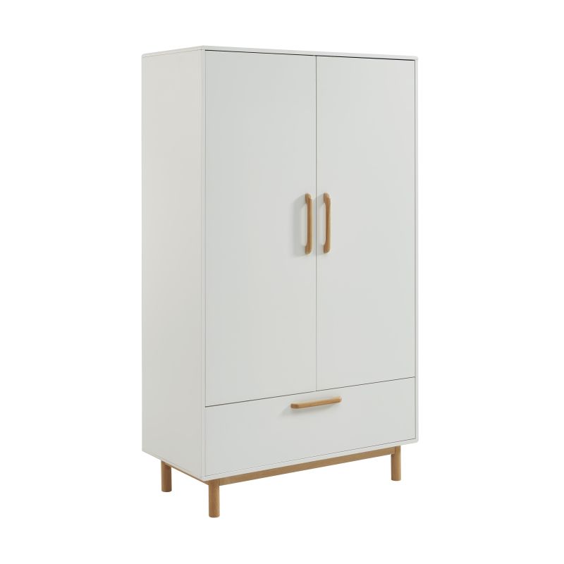 Armoire enfant ROME blanc 2 portes
