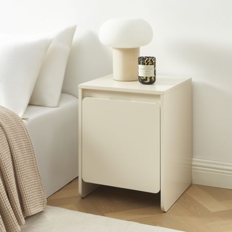 Table de chevet AKKA beige