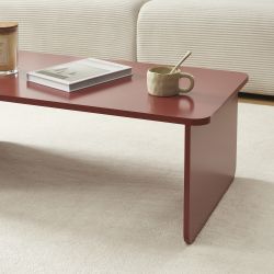 Table basse AKKA bordeaux h35