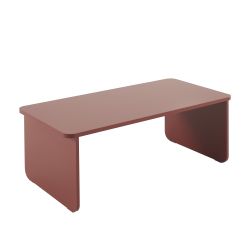 Table basse AKKA bordeaux h35
