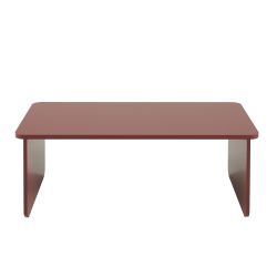 Table basse AKKA bordeaux h35