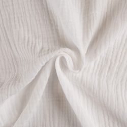 Rideau VISTA gaze de coton blanc 130x240cm