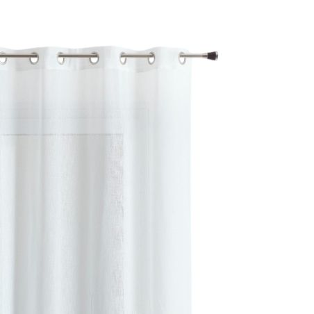 Voilage CIGAL polyester blanc 140x240cm
