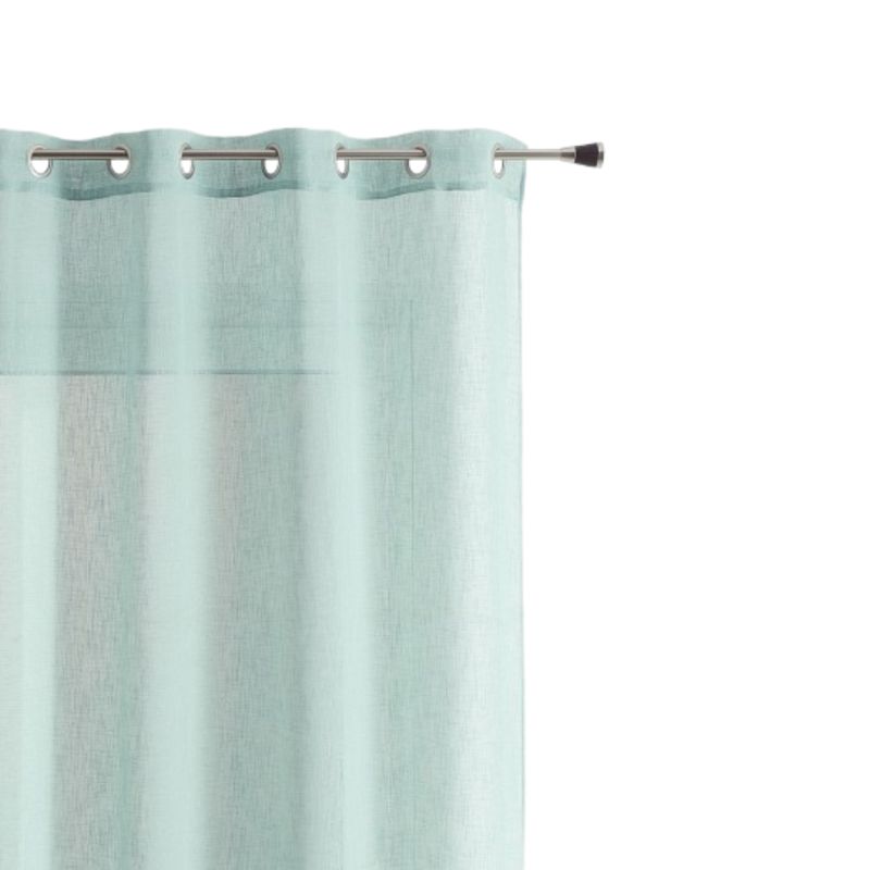 Voilage CIGAL polyester aqua 140x240cm