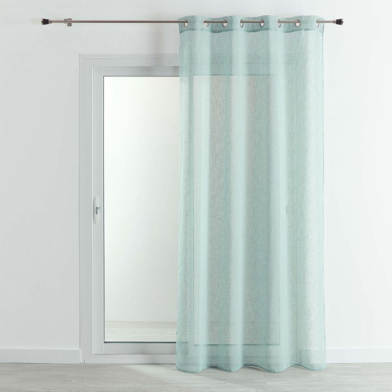 Voilage CIGAL polyester aqua 140x240cm
