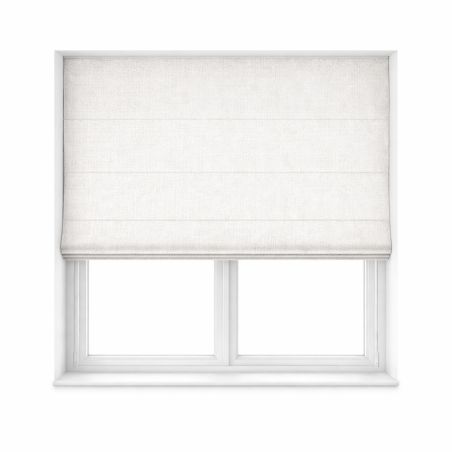 Store bateau MAKI polyester blanc 45x220cm