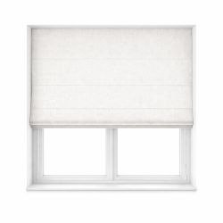 Store bateau MAKI polyester blanc 80x220cm