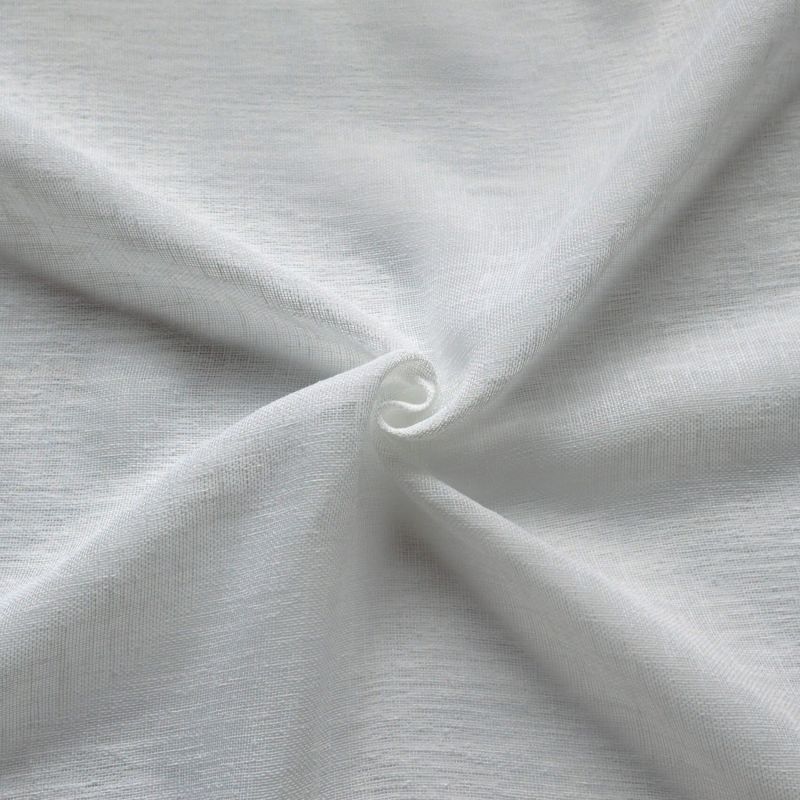 Store bateau MAKI polyester blanc 80x220cm