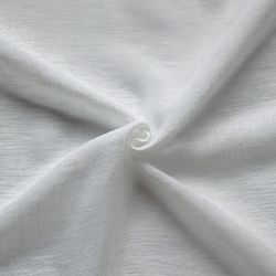 Store bateau MAKI polyester blanc 100x220cm