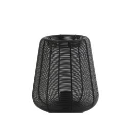 Lampe de table JEFE noir mat Ø22x26 cm