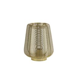 Lampe de table JEFE doré Ø22x26 cm