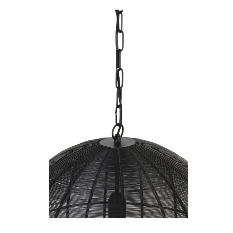 Suspension JEFE noir mat Ø50x54 cm