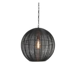 Suspension JEFE noir mat Ø50x54 cm