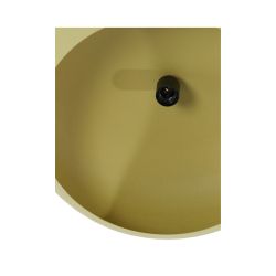 Suspension TOFF vert olive mat Ø46x30 cm